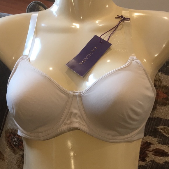New! Lascana Nude Clear Invisible Straps T-Shirt Bra size 34B - Picture 2 of 6